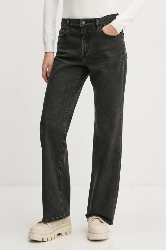 PURPLE BRAND jeansi SLIM STRAIGHT BACK CUT OUT D1003.SCBL224 negru SS25