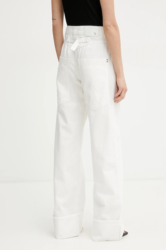 Patrizia Pepe jeansy 2P1690.D107 biały SS25