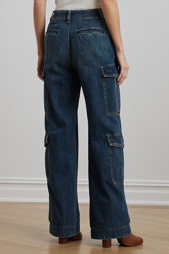 Lauren Ralph Lauren jeansy niebieski 200963880