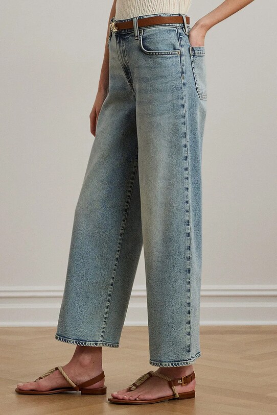 Îmbrăcăminte Lauren Ralph Lauren blugi din bumbac 200968920 albastru