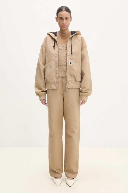 Carhartt WIP ogrodniczki Bib Overall Straight I034322.700 brązowy