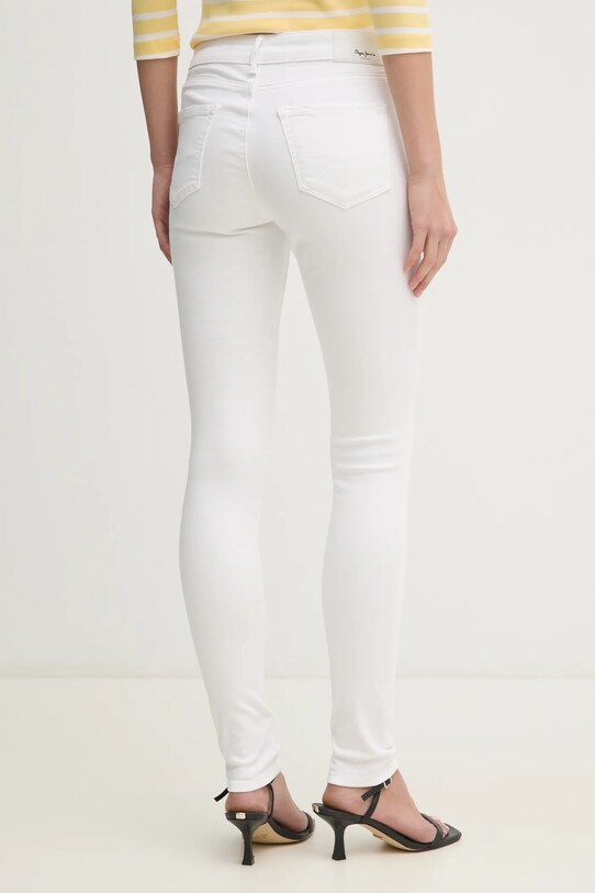Abbigliamento Pepe Jeans jeans SKINNY JEANS MW REGENT PL204728TC7 bianco