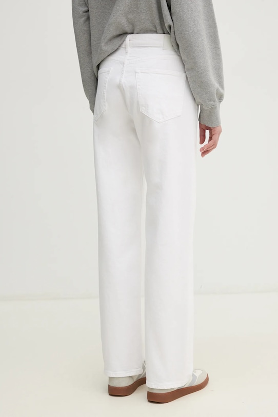 Oblačila Kavbojke Pepe Jeans STRAIGHT JEANS HW ROBYN PL204901TC5 bela