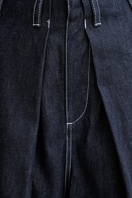 Jeans kratke hlače Sunnei mornarsko modra RTWXBOT025