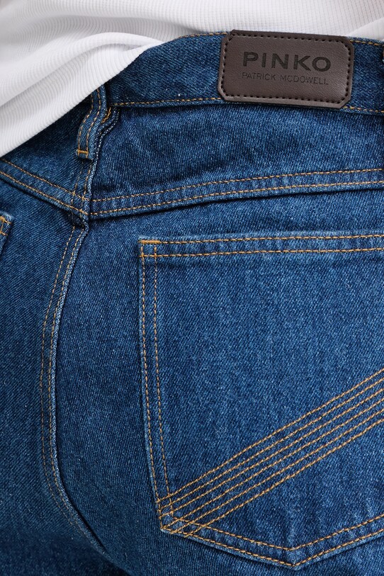Pinko jeansy REIMAGINE by Patrick Mcdowell niebieski 105088.A2JW