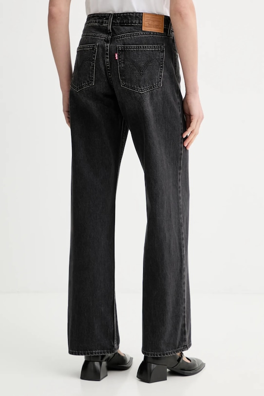 Odzież Levi's jeansy LOW LOOSE A5566 czarny