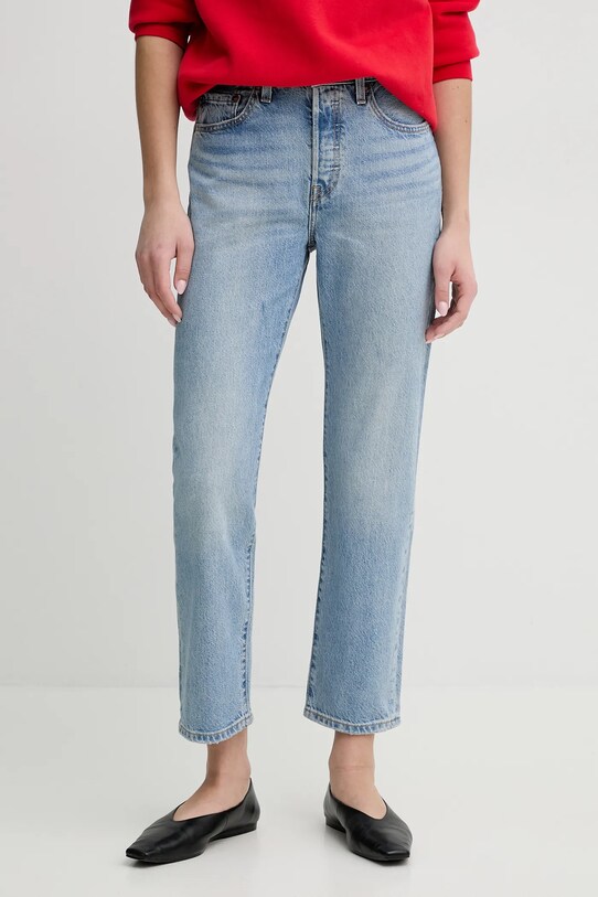 Τζιν παντελόνι Levi's 501 CROP LIGHTWEIGHT μπλε A8746