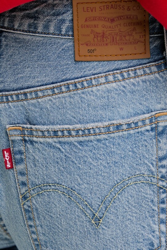 Τζιν παντελόνι Levi's 501 CROP LIGHTWEIGHT μπλε A8746