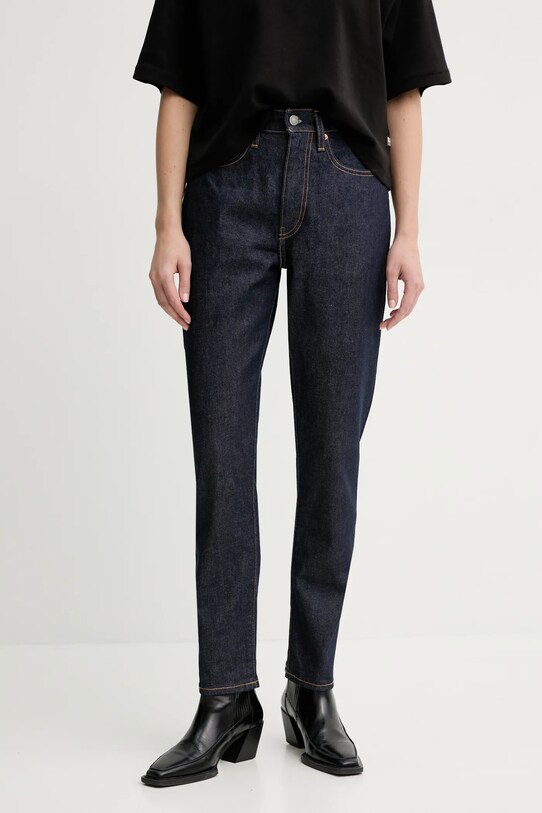 Rifle Levi's HI-RISE BOYFRIEND tmavomodrá A5893