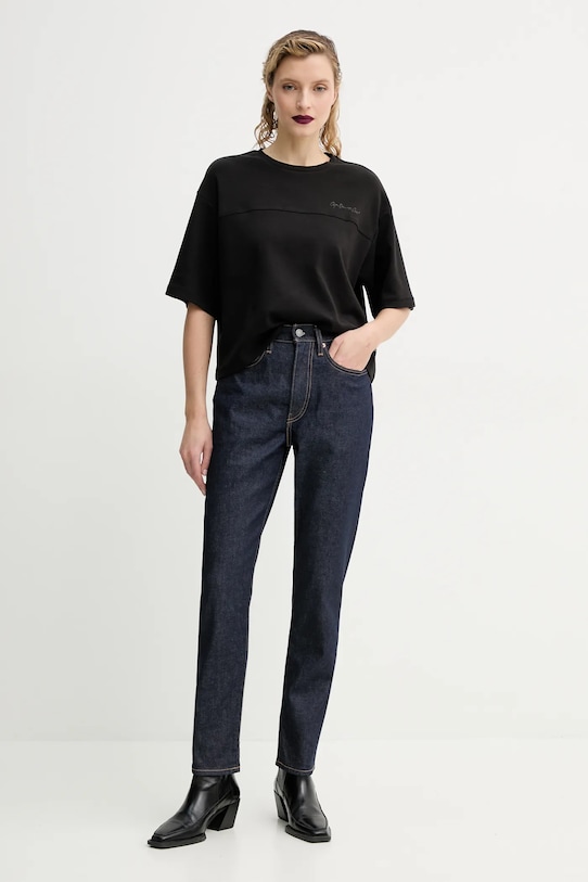 Kavbojke Levi's HI-RISE BOYFRIEND A5893 mornarsko modra SS25