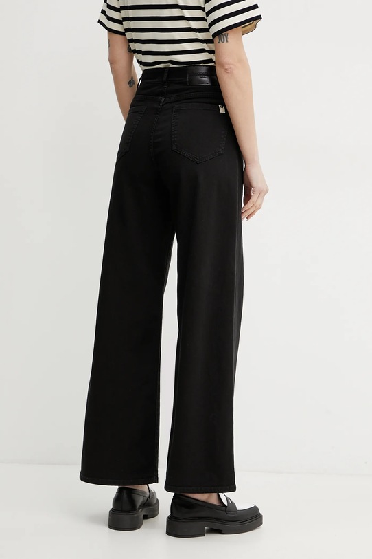 Odzież Weekend Max Mara jeansy bawełniane 2515131011600 czarny