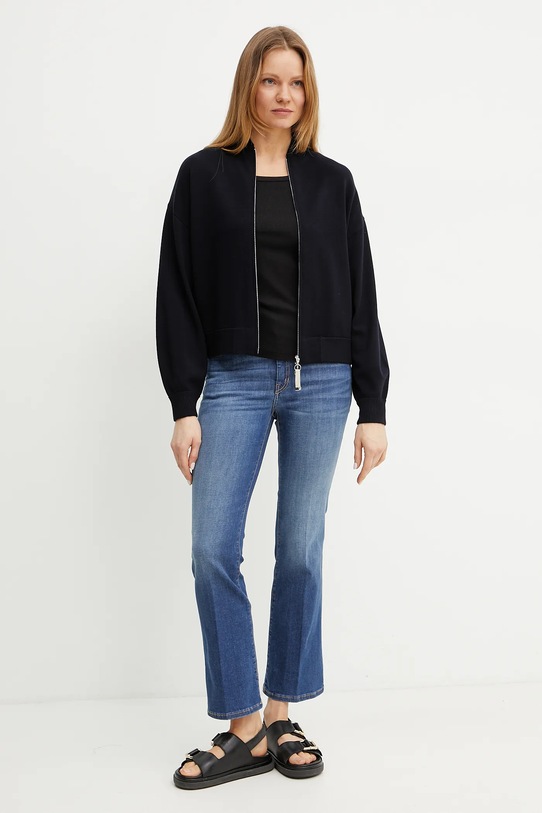 Weekend Max Mara jeansy 2515181011600 granatowy SS25