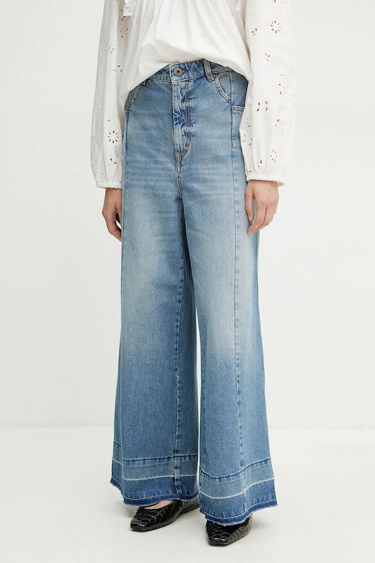 Weekend Max Mara jeansy Planet friendly niebieski 2515181031600