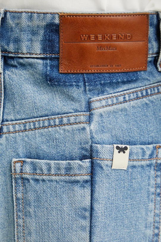 Weekend Max Mara jeansy niebieski 2515181031600