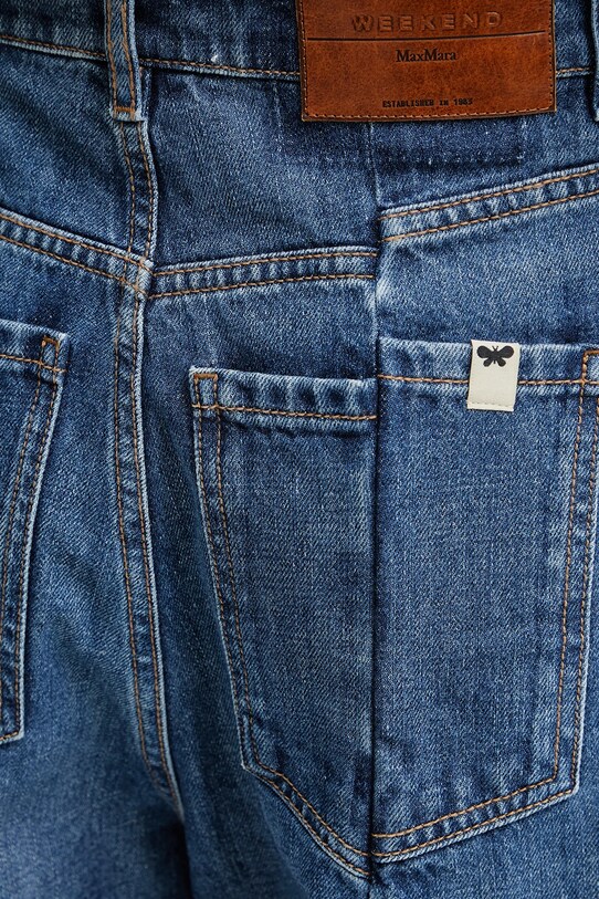 Weekend Max Mara jeansy granatowy 2515181031600