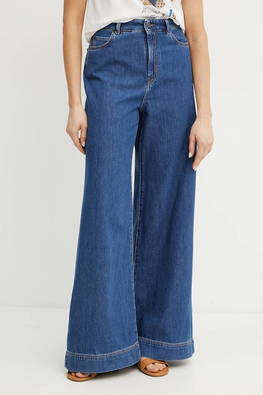Weekend Max Mara jeansy niebieski 2515181061600