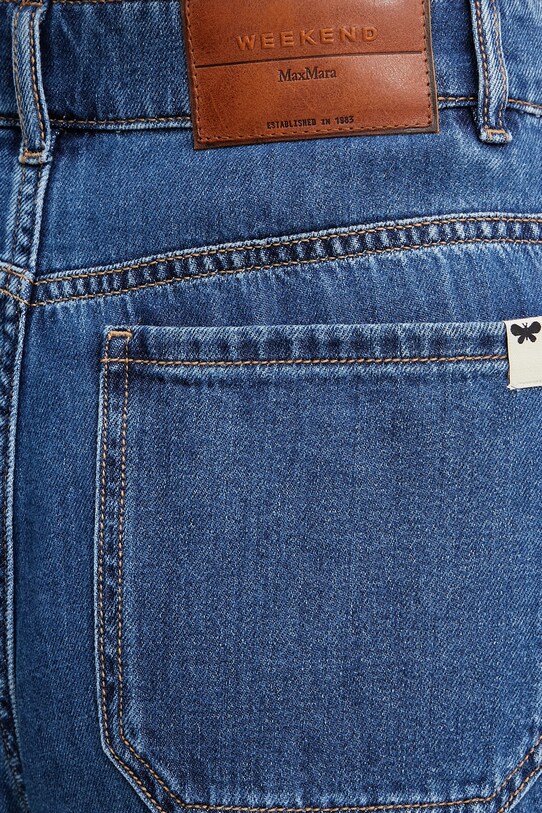 Weekend Max Mara jeansy niebieski 2515181061600