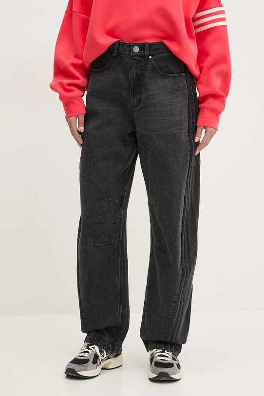 Kavbojke adidas Originals DENIM BN PANT siva JX9213