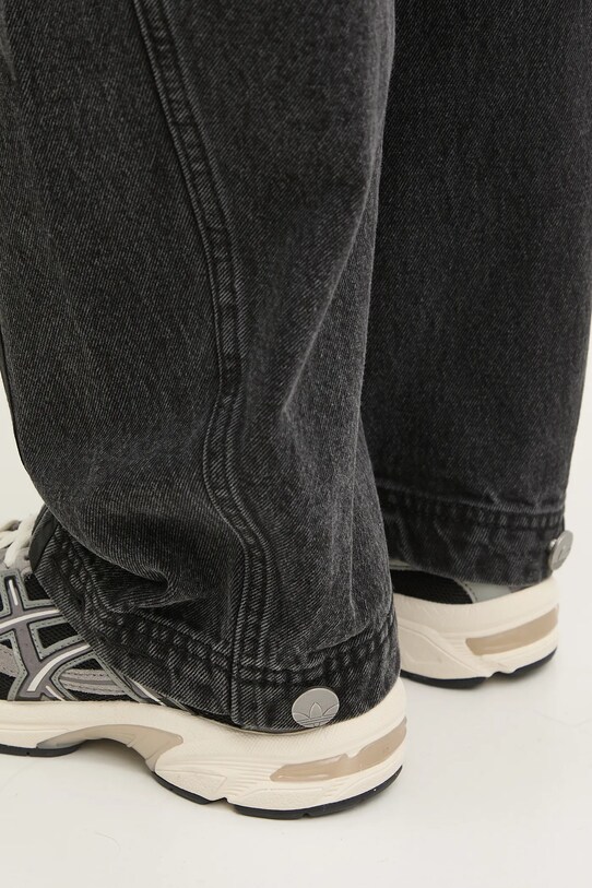 adidas Originals jeansi DENIM BN PANT gri JX9213