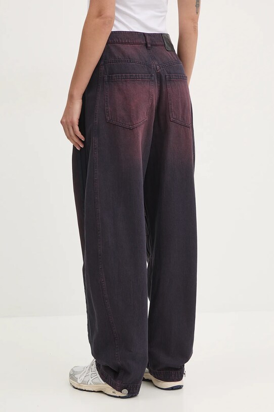 Одяг Джинси adidas Originals DENIM BN PANT JX9214 фіолетовий