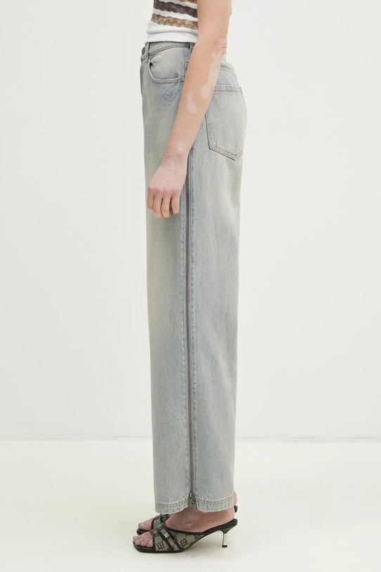 Дънки adidas Originals DENIM ZIP PANT JX9210 син SS25