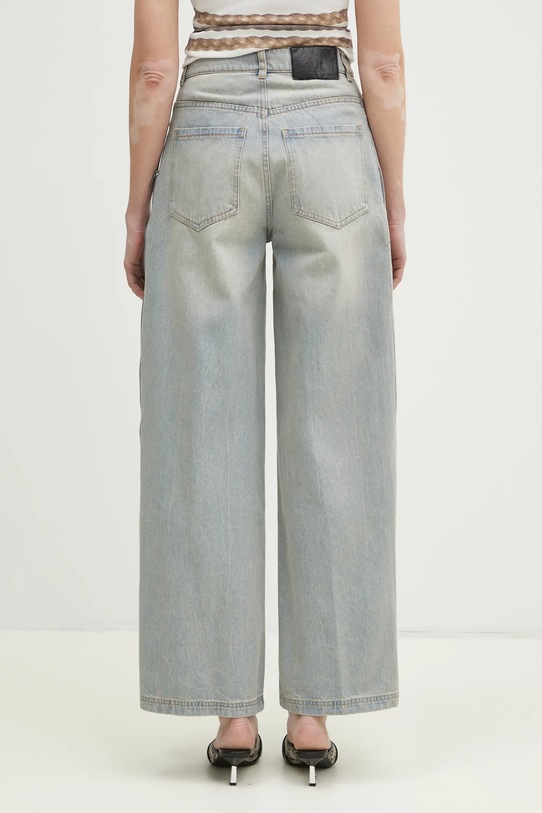 Дънки adidas Originals DENIM ZIP PANT син JX9210