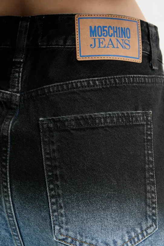 Памучни дънки Moschino Jeans син 0309.3719