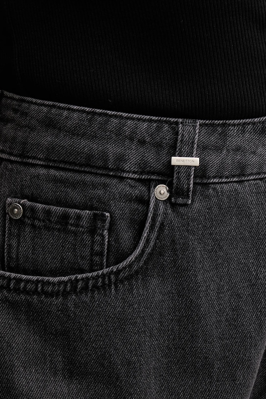 United Colors of Benetton jeans negru 43UNDE02B