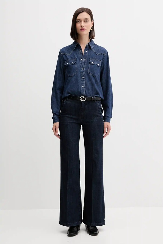 United Colors of Benetton jeans 4TUT574X5 bleumarin AW25