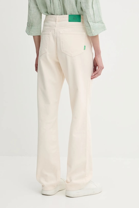 Ρούχα Βαμβακερό τζιν United Colors of Benetton 4RZVDE00J μπεζ