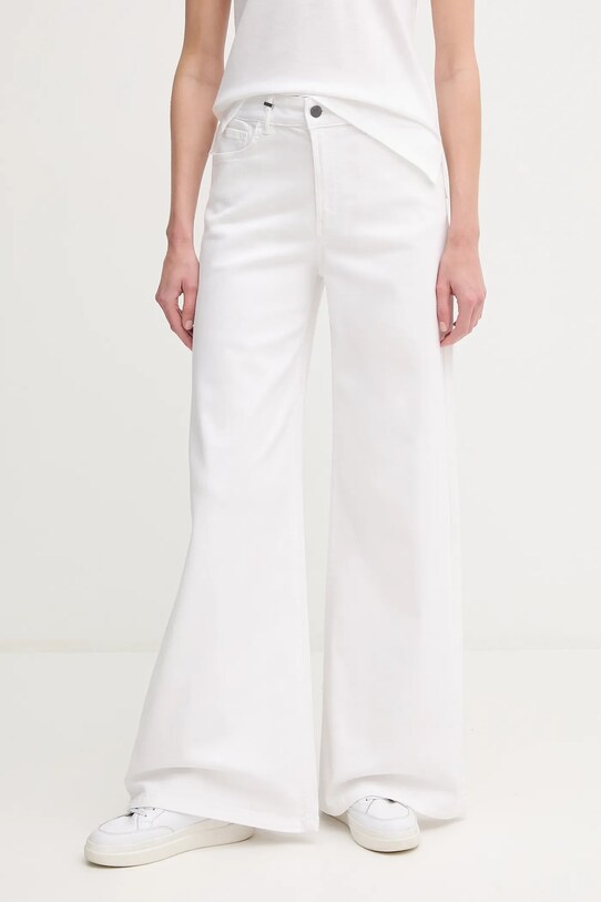Джинсы United Colors of Benetton белый 4WDDDE029