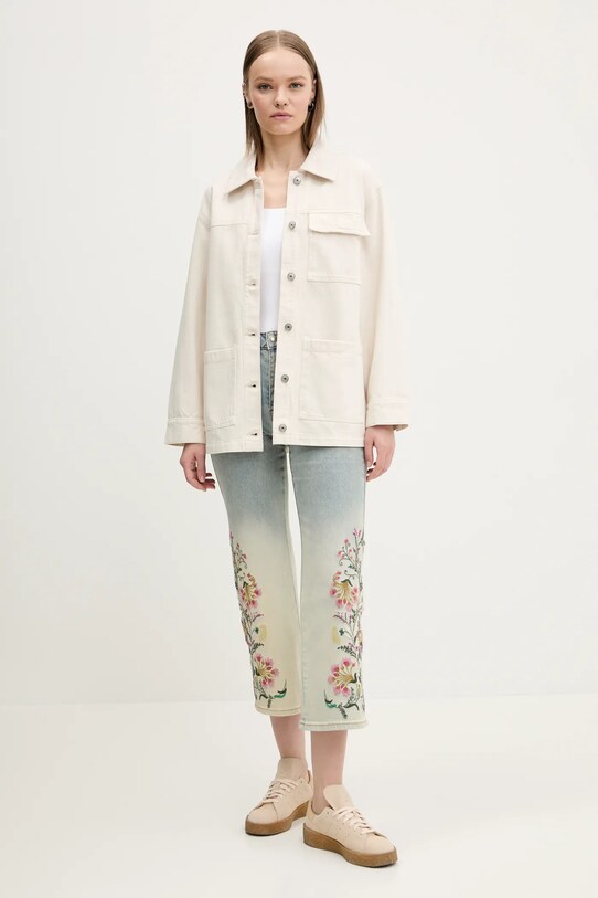 Desigual jeansi TEXAS 25SWDD01 albastru SS25