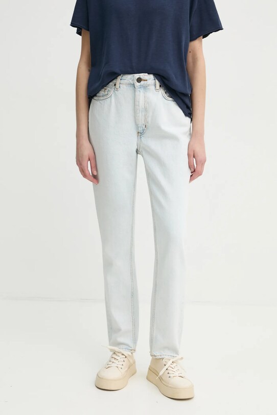 American Vintage jeansy niebieski JOY11HE25