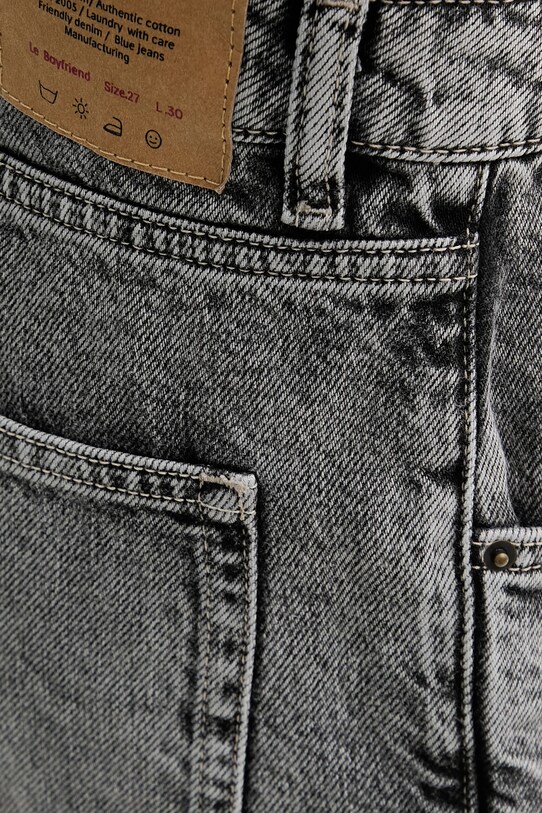 American Vintage jeansy szary YOP11IE25