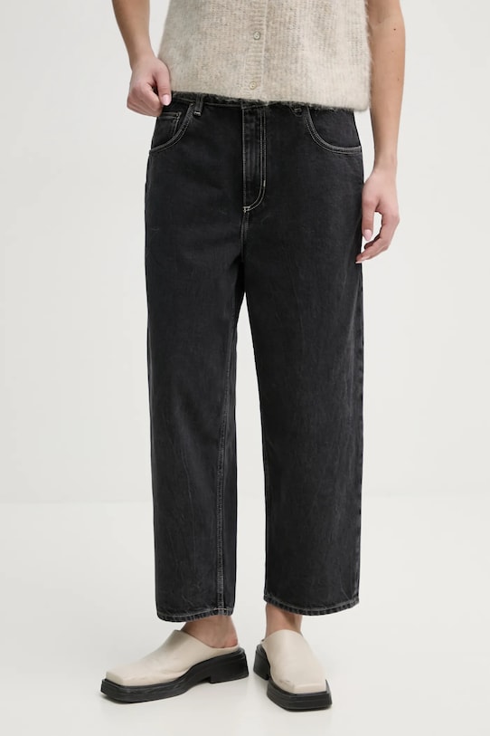 American Vintage jeans nero YOP11IE25