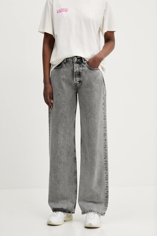 Kavbojke HUGO siva 50539781