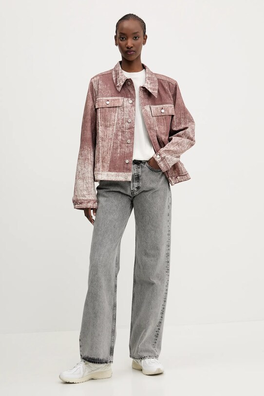 Kavbojke HUGO 50539781 siva SS25