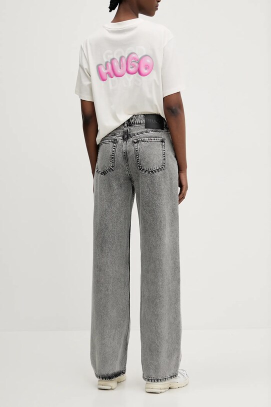 Oblačila Kavbojke HUGO 50539781 siva