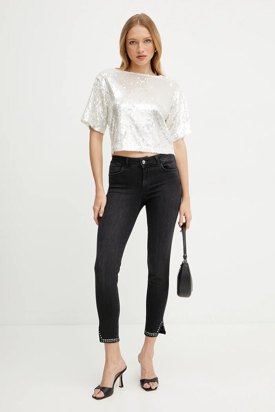 Liu Jo jeansy UA5012.D4811 czarny SS25