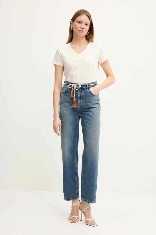 Liu Jo jeansy UA5148.D0244 czarny SS25