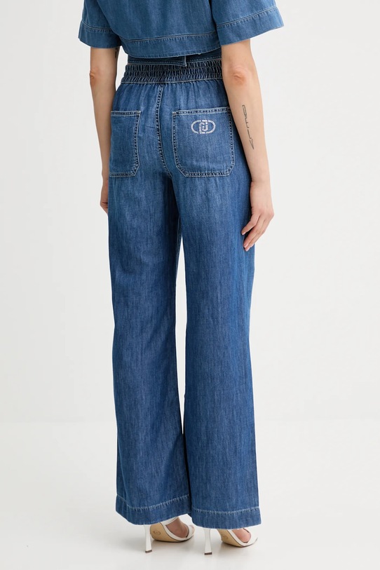 Ρούχα Τζιν με μείγμα από λινό Liu Jo UA5235.D0233 μπλε