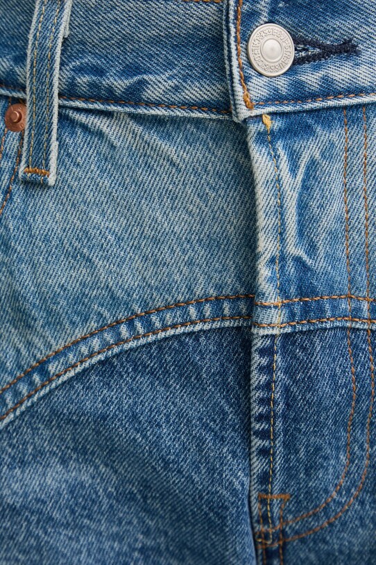 Levi's blugi din bumbac 501 90s WESTERN albastru 001V3