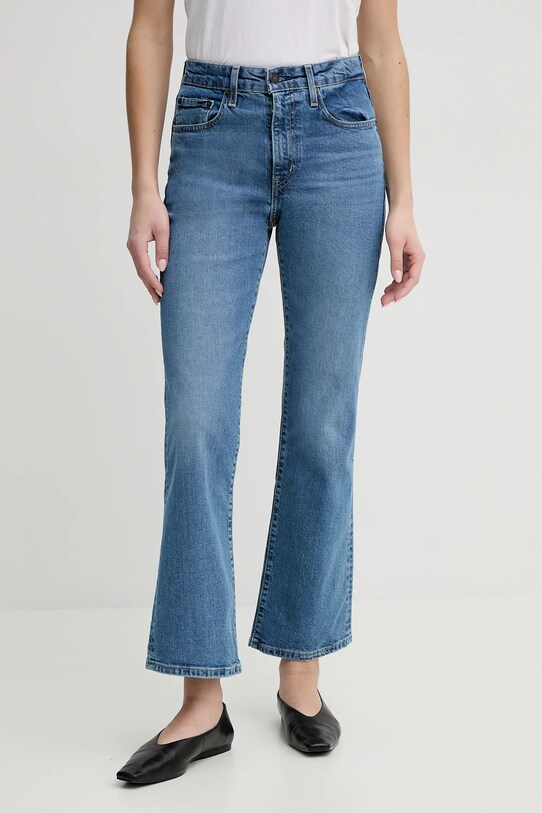 Levi's jeansy 725 AUTHENTIC KICK BOOT niebieski 001W1
