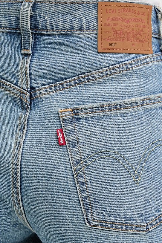 Levi's jeansy 501 CROP niebieski 36200