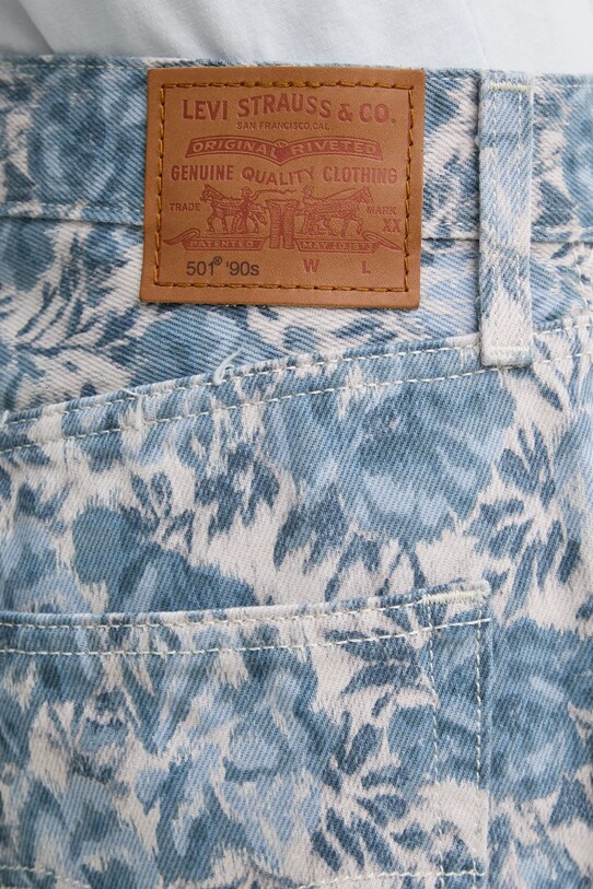 Levi's jeansi 501 90s ANKLE albastru A9150