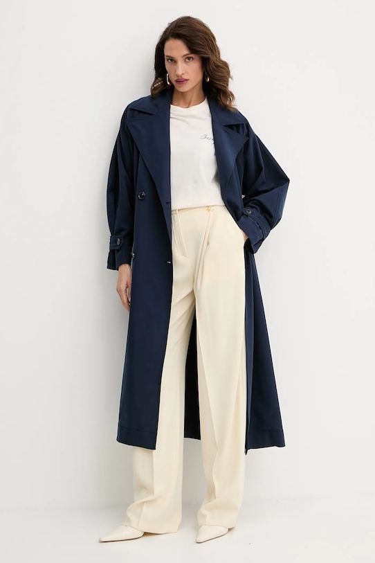 BOSS Orange t-shirt bawełniany 50540441 beżowy SS25