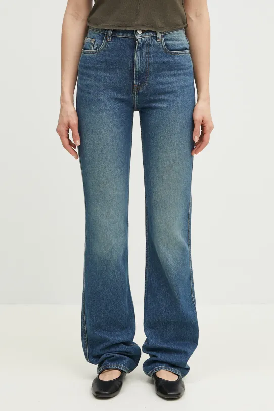 Džíny Coperni Straight Leg Denim Planet friendly námořnická modř COPP78F2022