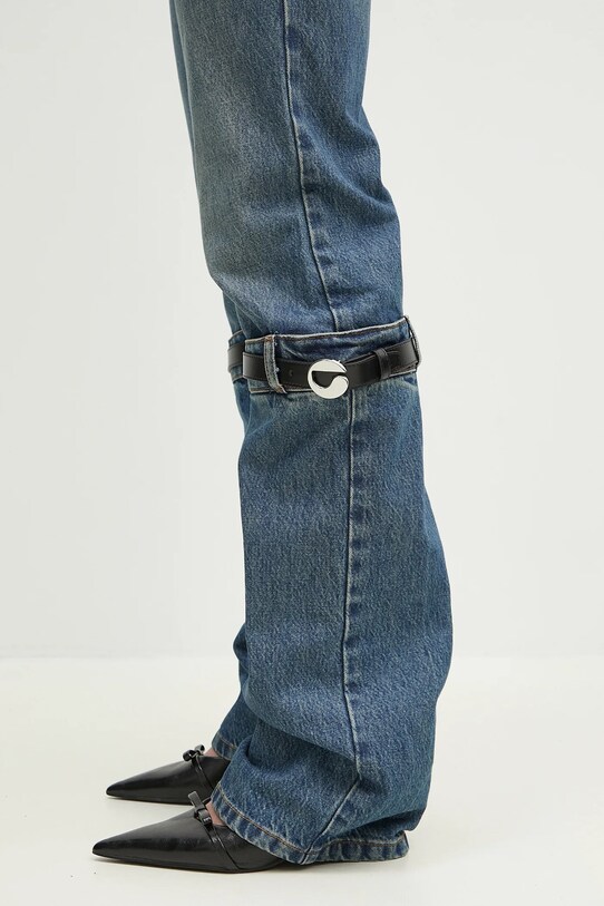 Coperni jeans Hybrid Denim bleumarin COPP32F2014