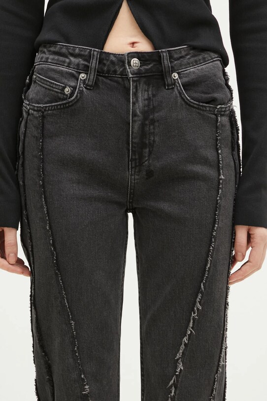 KSUBI jeansy Soho Haunt czarny WPS25DJ003