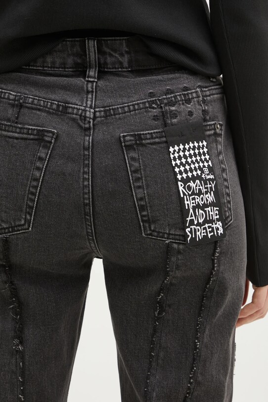 KSUBI jeansy Soho Haunt WPS25DJ003 czarny